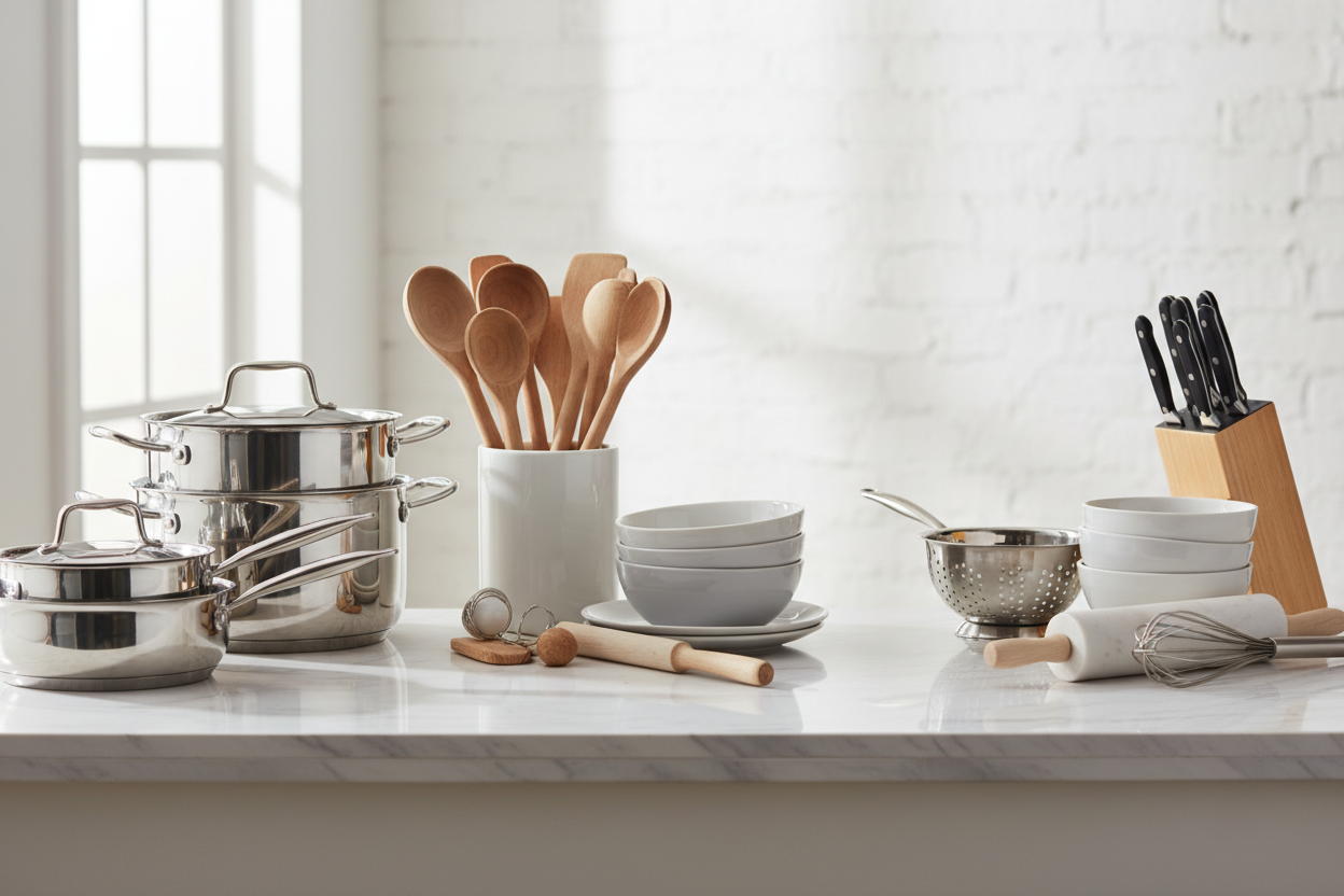 Kitchenware background image